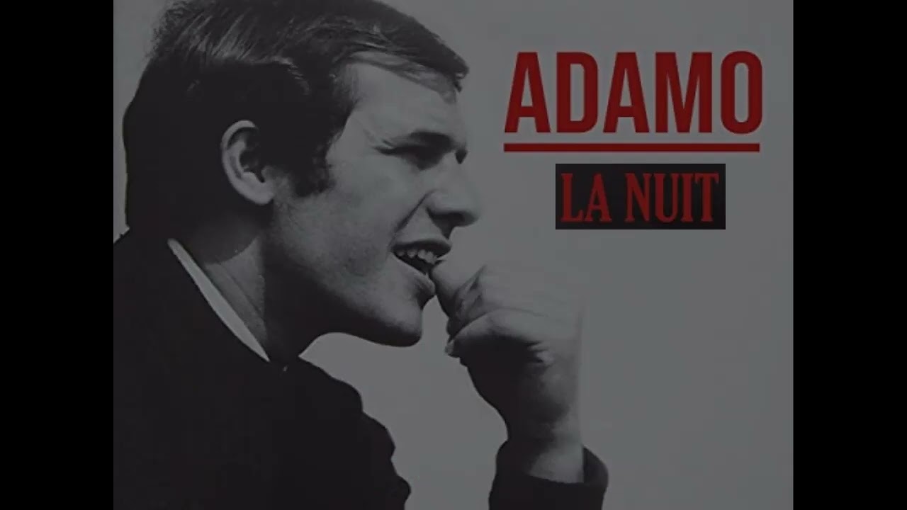 La nuit KARAOKE by SALVATORE ADAMO ( lucien depuydt karaoke )