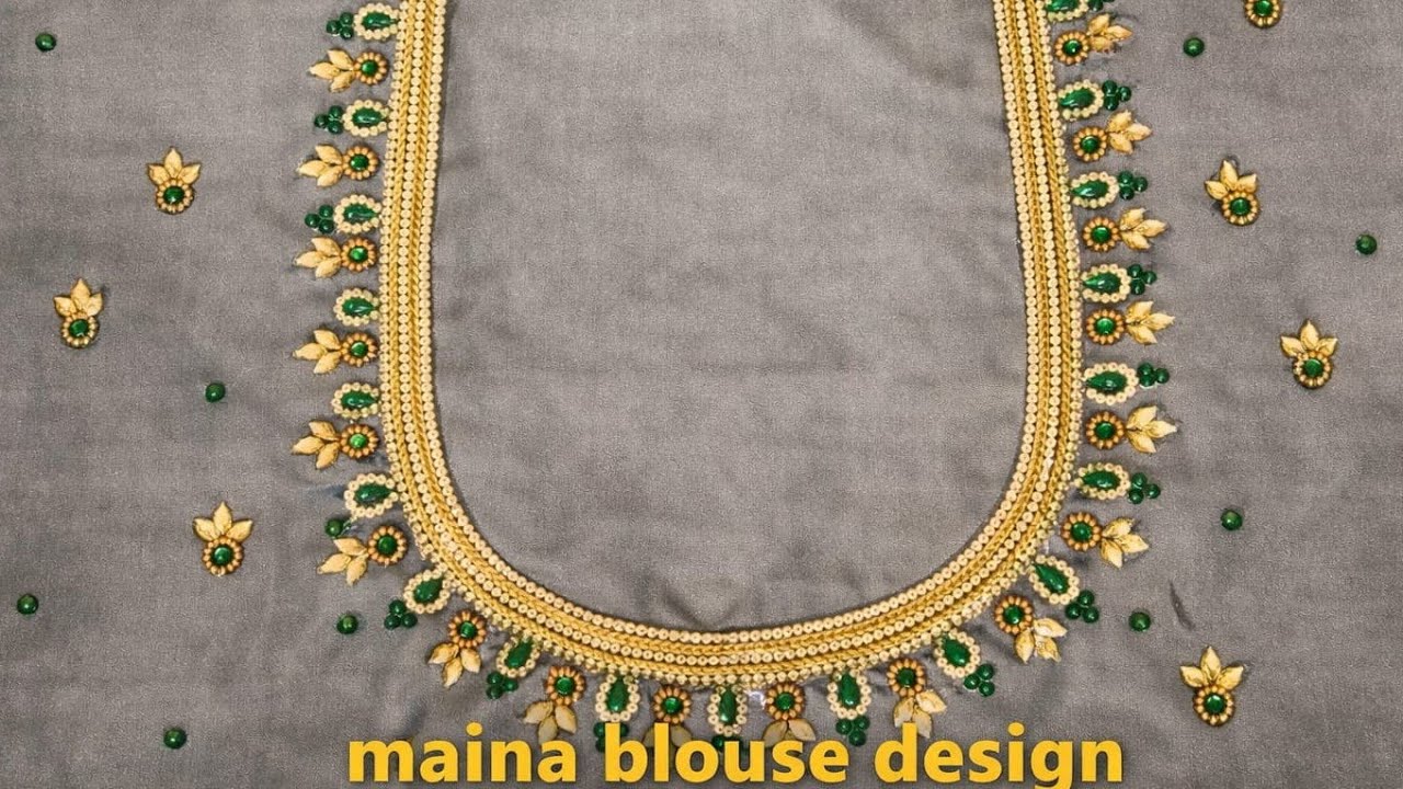 Blouse design 🥰🥰 hand work 
