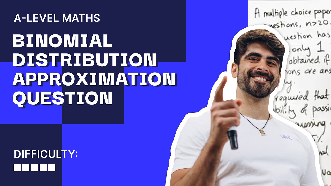 82. INSANE Binomial Approximation Question  | A Level Maths
