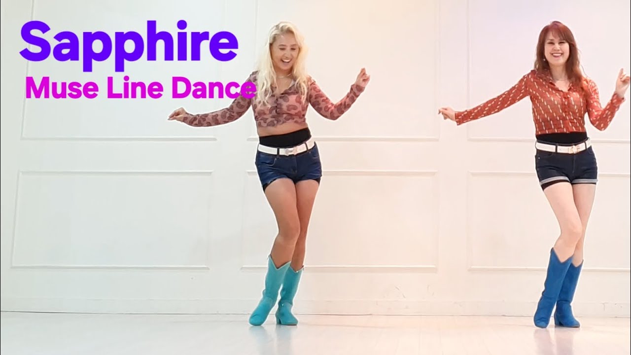 💜Sapphire| Line Dance| Improver| Muse Line Dance| Mark Furnell/Chris Godden