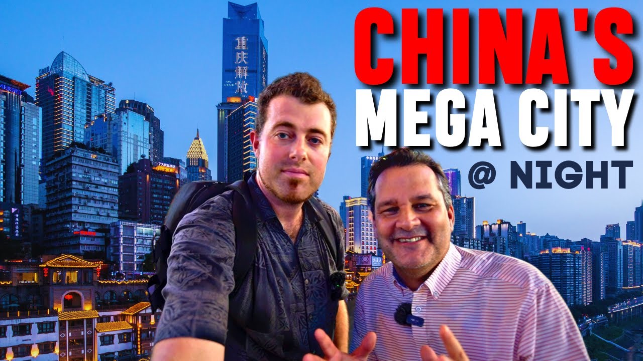 China's Mega City At Night | Chongqing Golden Week Alex In The City