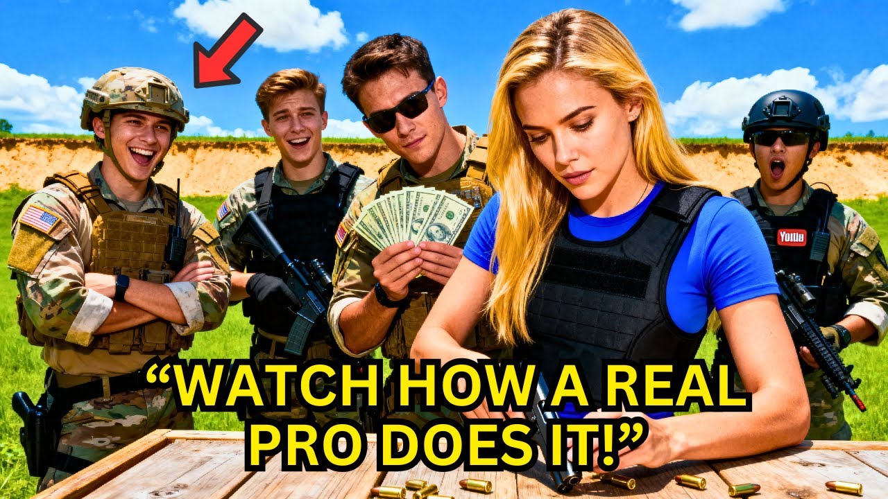 Cocky Recruits Mocked the Woman’s Aim — Until She Stacked Five Perfect Shots Without a Flinch