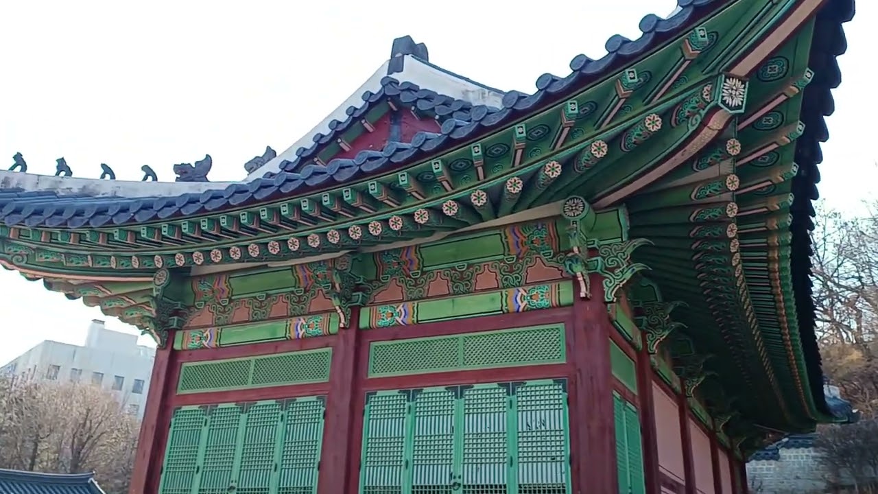 경희궁의 겨울