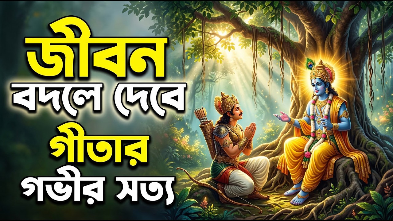 গীতার এই সত্য জানলে জীবন বদলে যাবে | Krishna Wisdom | Bhagavad Gita Bangla