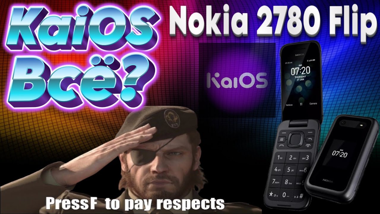 KaiOS. Nokia 2780 flip. Детальный обзор.