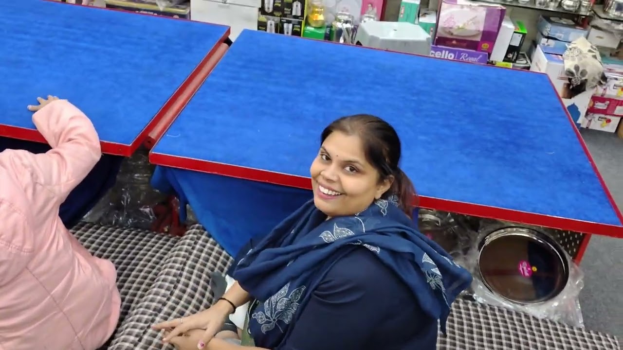વાસણ ની ખરીદી પૂરી થય ગઈ 👍