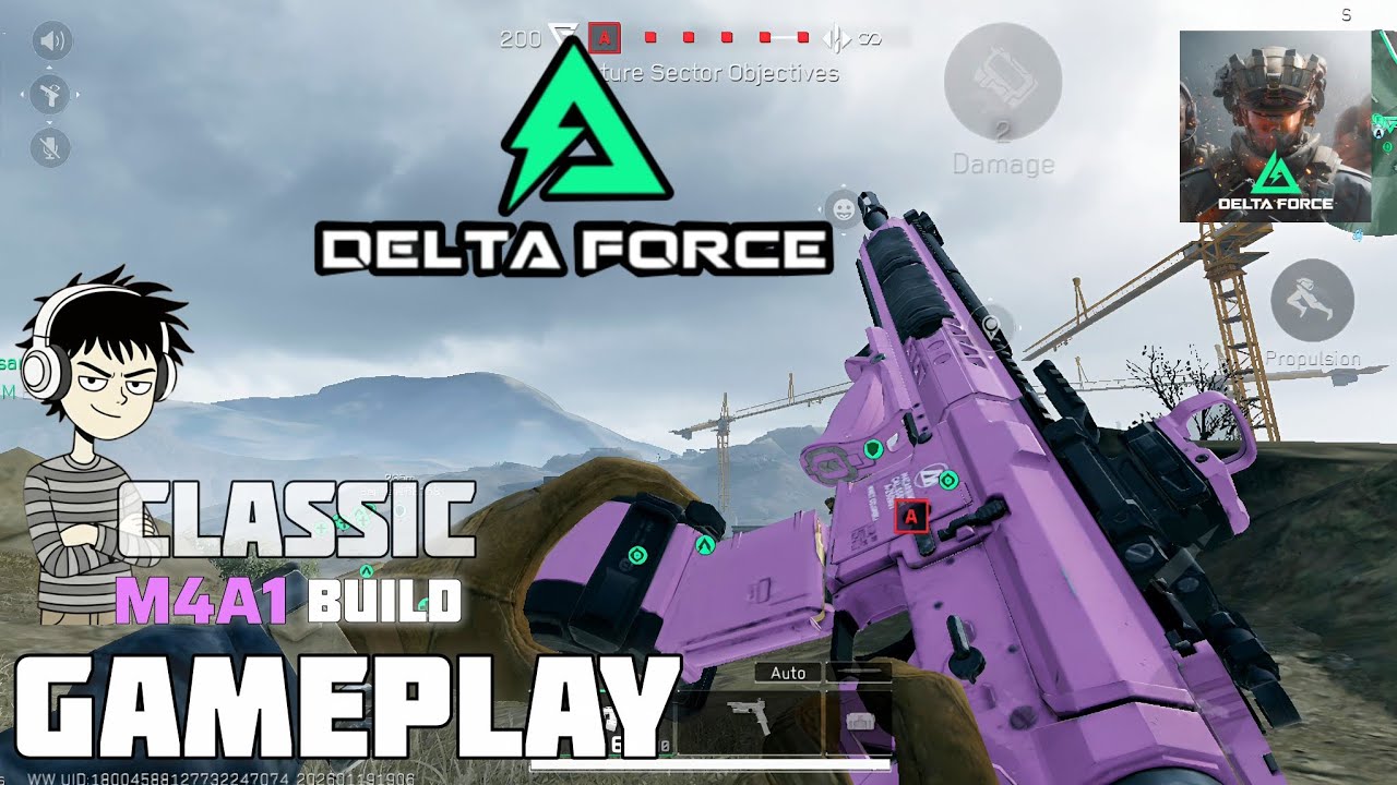 THIS M4A1-RIFLE BUILD IS MOST FLEXIBLE🥶 | DELTA FORCE MOBILE