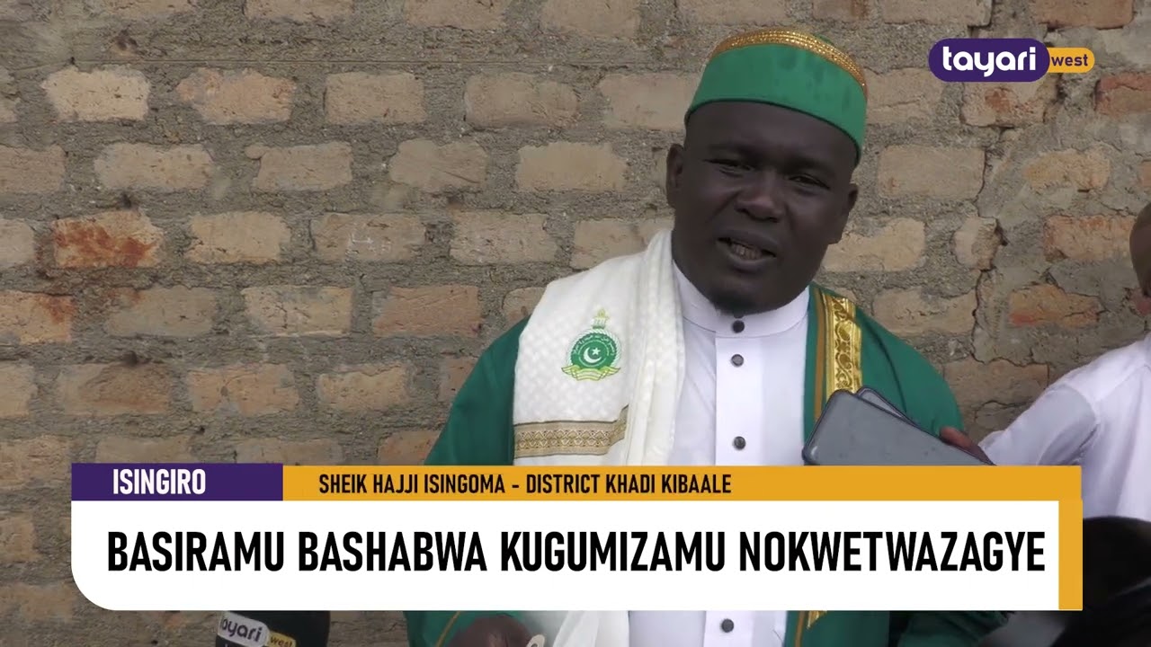 #AGENSHONGA: BASIRAMU BASHABWA KUGUMIZAMU NOKWETWAZAGYE - ISINGIRO