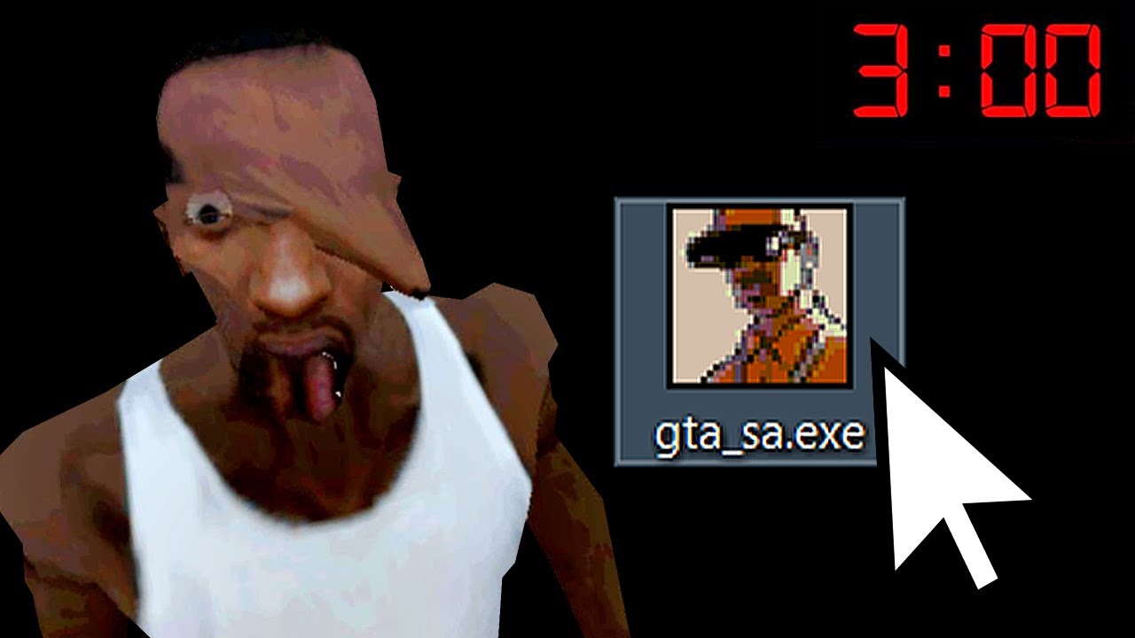 НИКОГДА НЕ ЗАПУСКАЙТЕ GTA SAN ANDREAS В 3 ЧАСА НОЧИ, ИНАЧЕ...