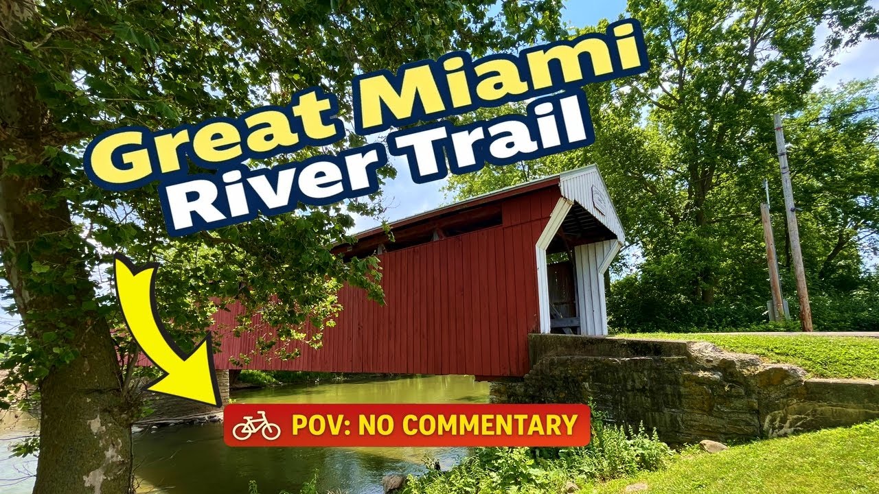 Rhythm & POV Ride: The Great Miami River Trail - Ohio | No Commentary
