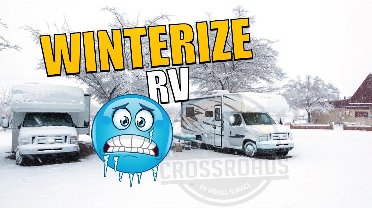 Winterizing RV With Winterization Inlet