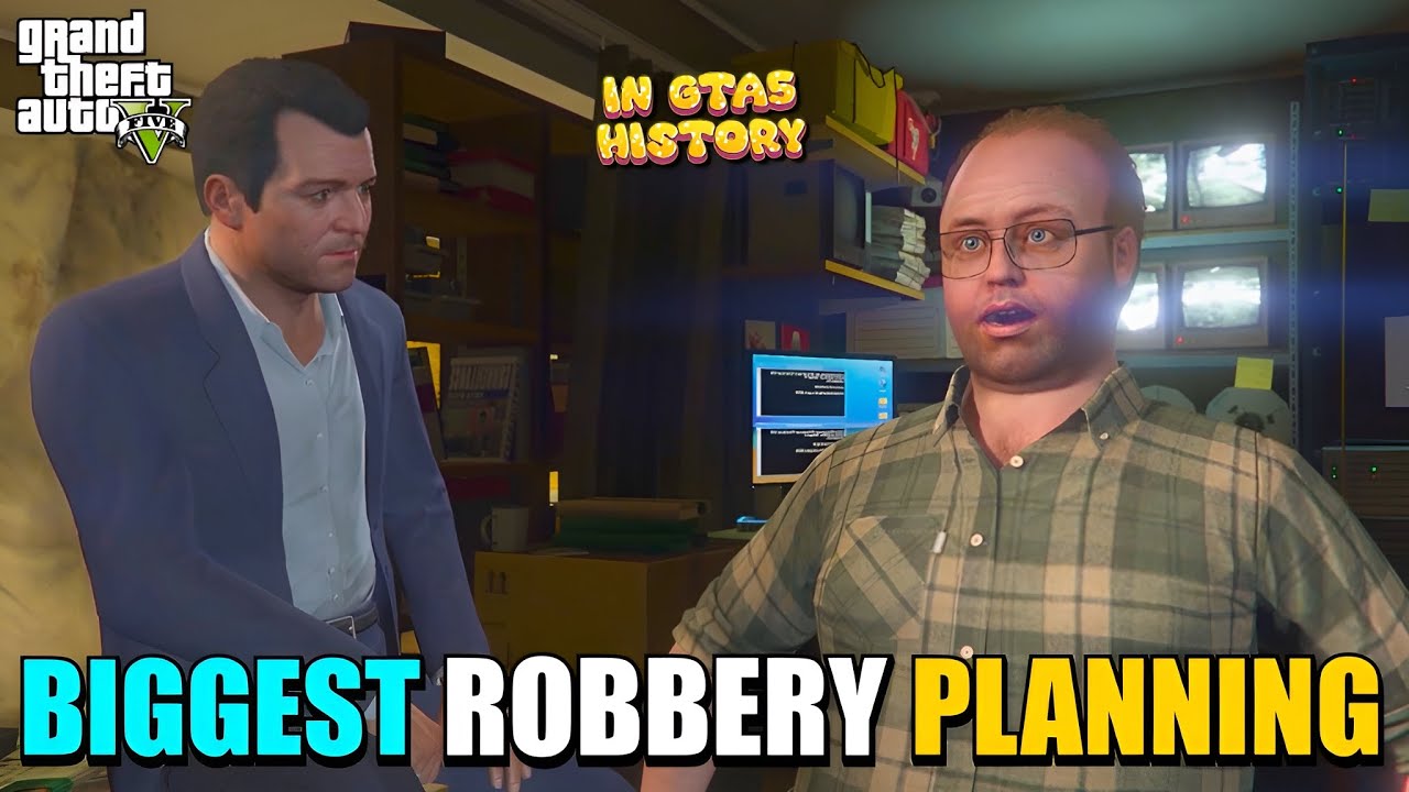 🔥THE BIGGEST ROBBERY PLANNING🔥 IN GTA 5 / #6 GTA5 GAMEPLAY VIDEO / 