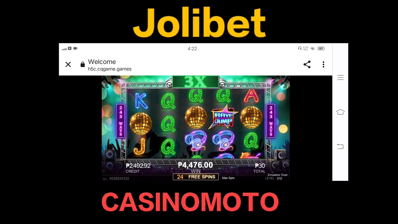 wow max free spin ni rave jump.#jolibet #slot #cq9