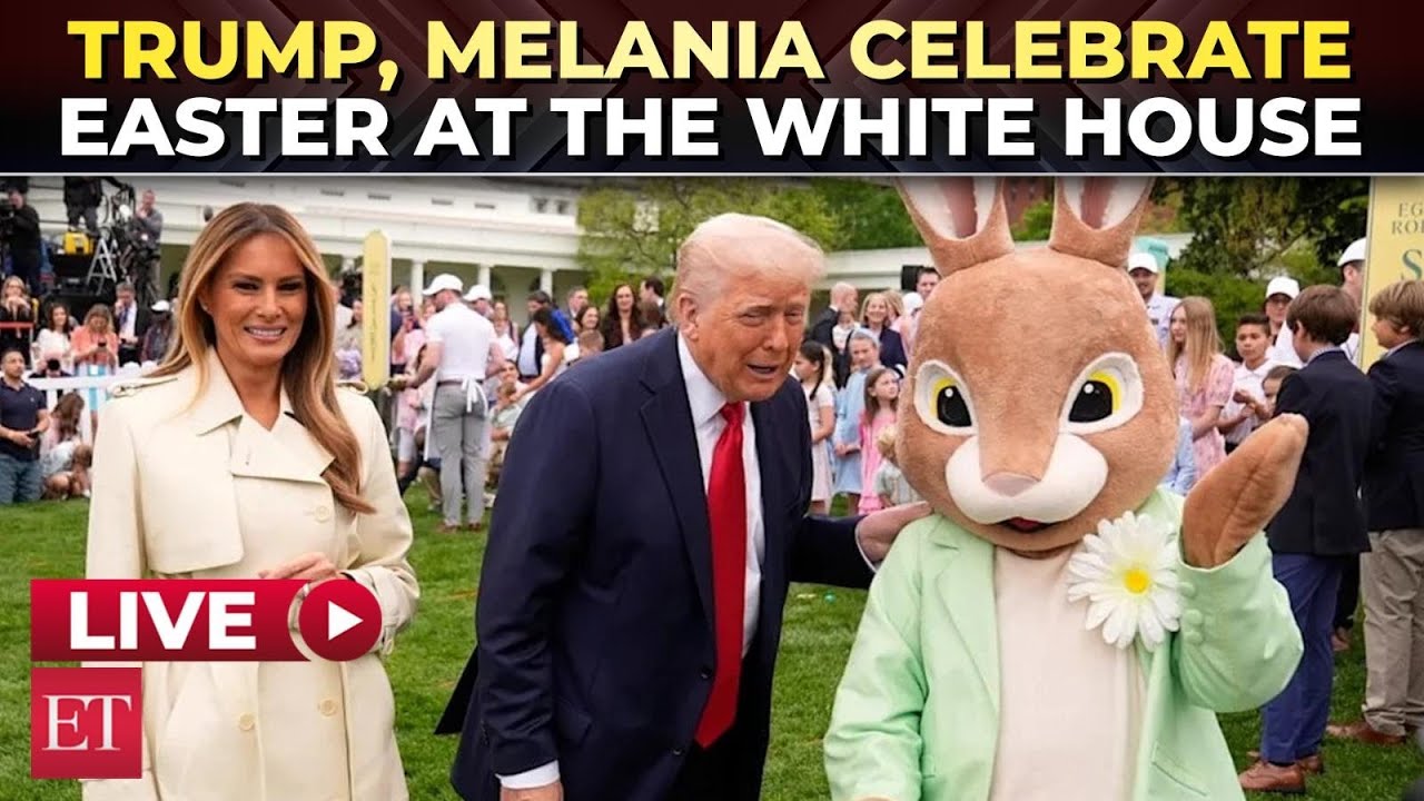 LIVE: President Trump & First lady Melania host White House Easter egg roll 2026