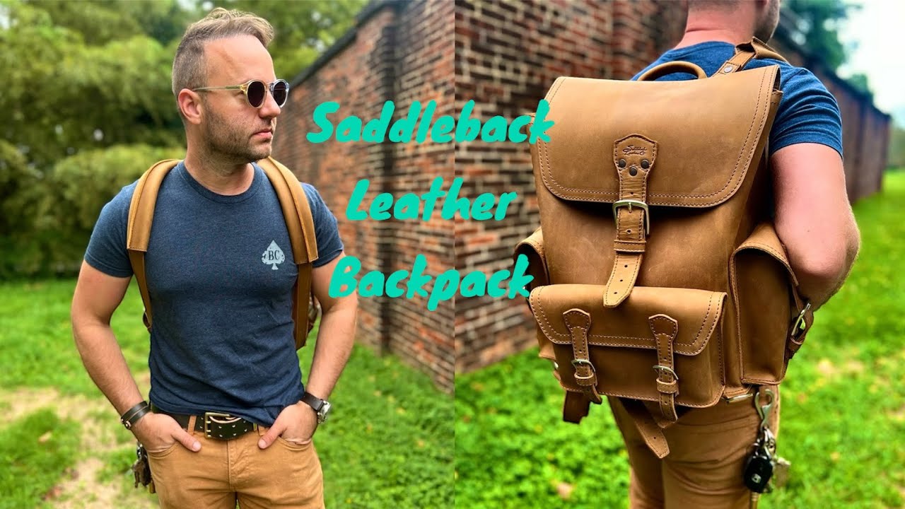 Рюкзак SADDLBACK с передним карманом: ИДЕАЛЬНЫЙ КОЖАНЫЙ РЮКЗАК!?!