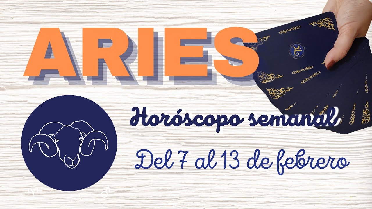 ♈ #ARIES hor&oacute;scopo #tarot del 7 al 13 de #febrero2022.
