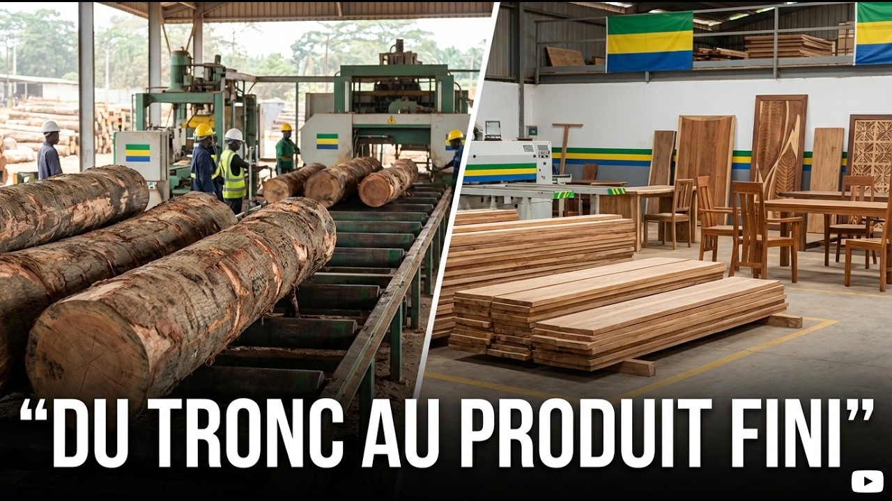 Industrie du bois : ce que le Gabon fait mieux que beaucoup de pays africains