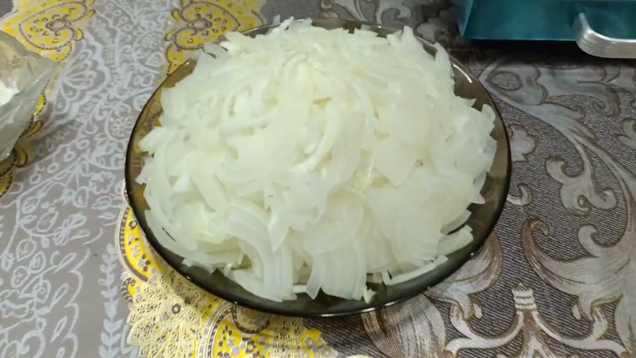 Закусочный  ЛУКОВЫЙ ПИРОГ/Вкус неповторимый/ Лучший закусочный пирог на праздничный стол. 😋😋😋👍👍👍