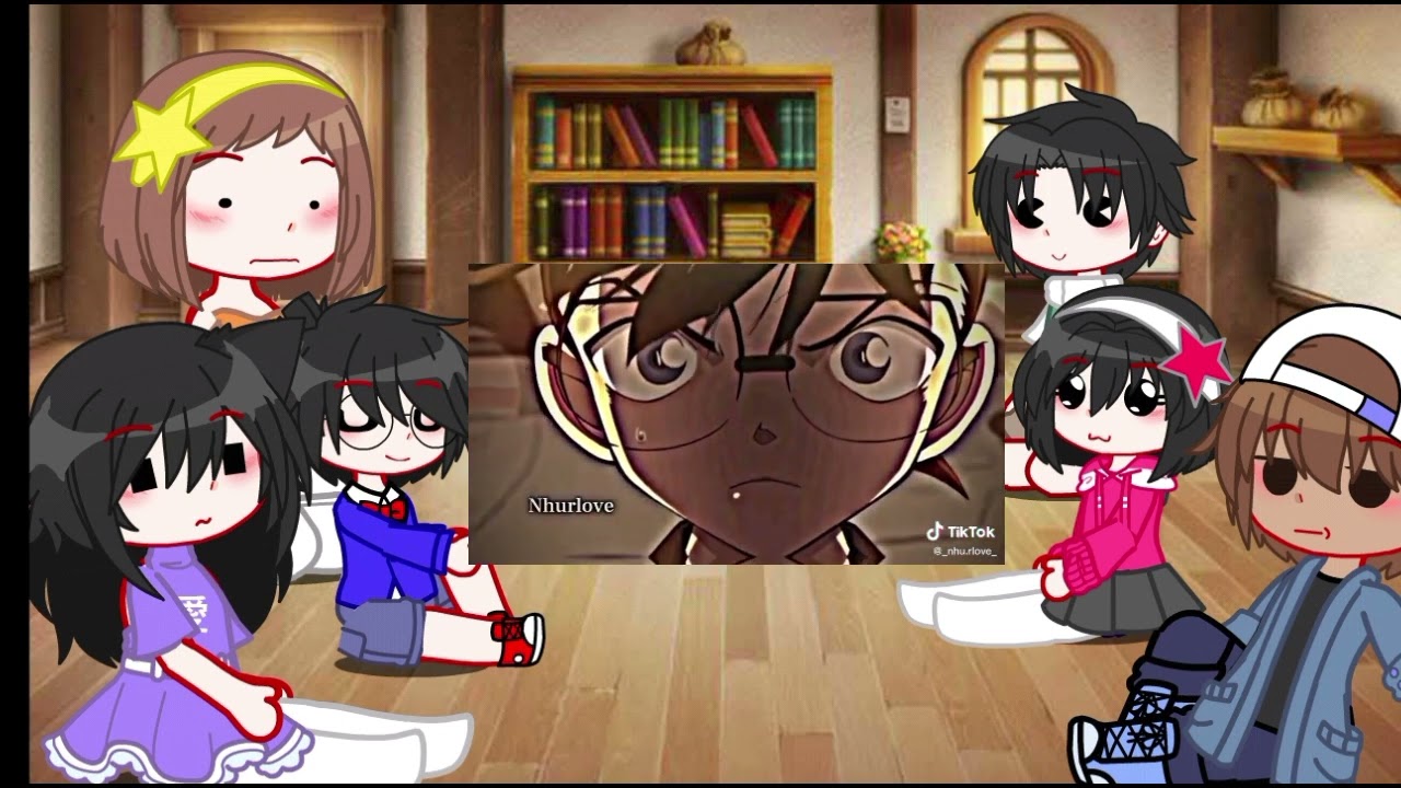 Detective Conan react to || Gacha Plus || By: ライト