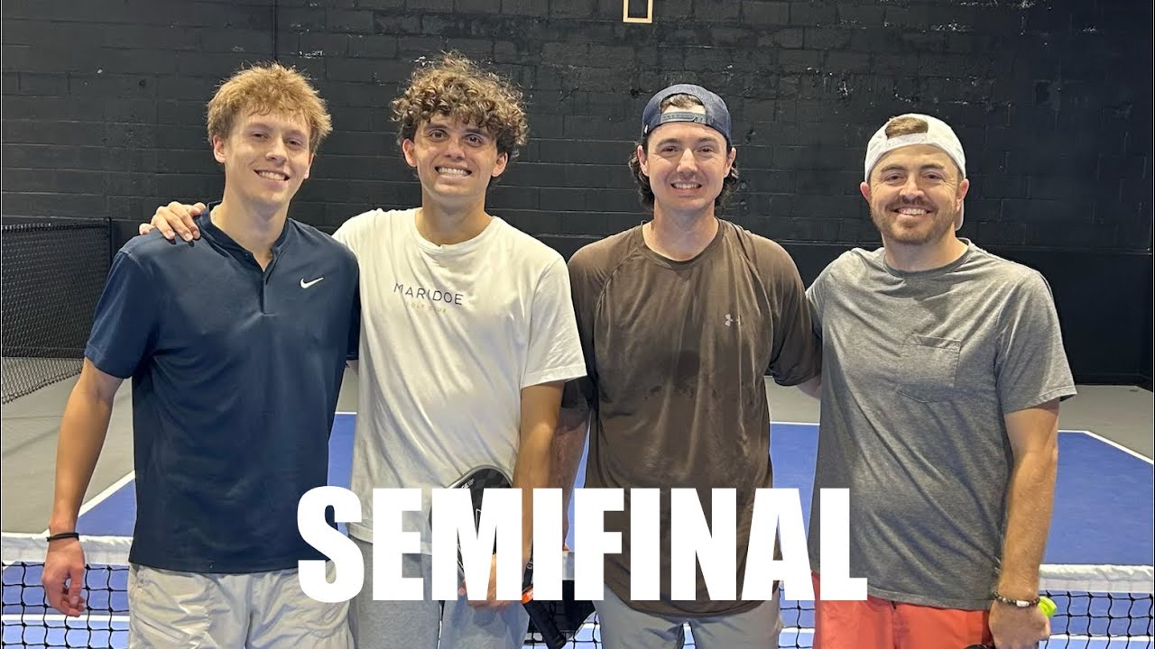$1600 Moneyball - High Level Tennis Players vs 4.0 Pickleballers - SEMIFINAL