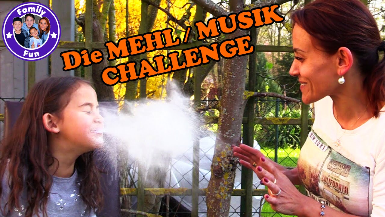 MEHL MUSIK CHALLENGE | Hilfe wir ersticken!! | Family Fun