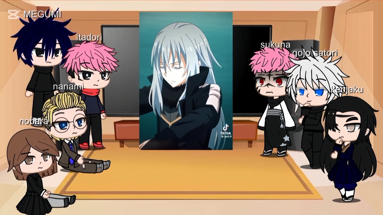 Jujutsu Kaisen React to Rimuru Tempest! | Anime Reaction [(Reupload)Put 1.5x ]