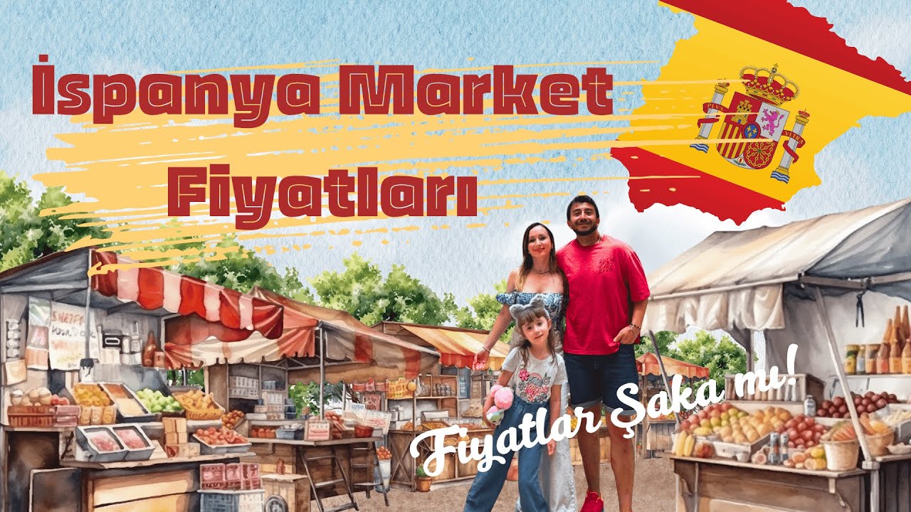 İspanya Market Fiyatları |4K| Kıyma 340 TL Bira 20 TL Biz N e Yaşıyoruz ?