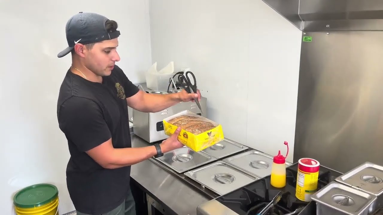 Steaming Hot Dog Buns