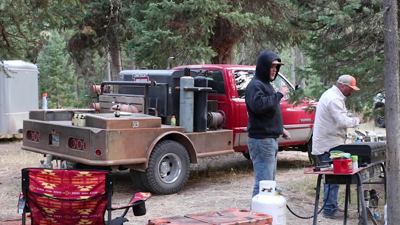 Welding and enjoying life-Traveling Rig Welder