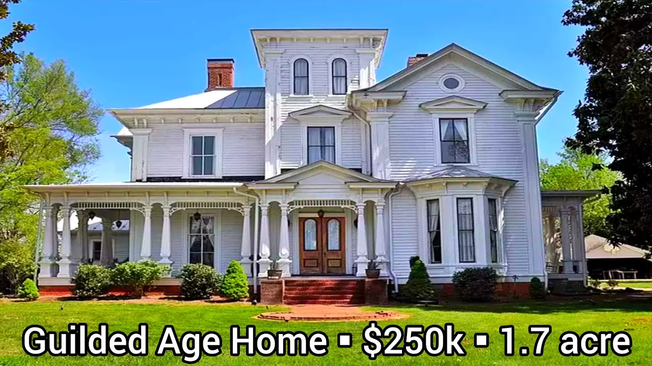 North  Carolina Homes For Sale | $250k | North Carolina Historical Homes | Old Houses For Sale