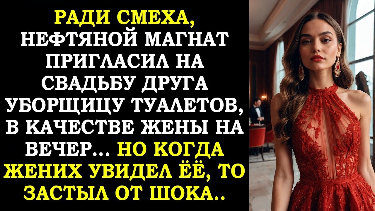 Ради смеха нефтяной магнат пригласил уборщицу как жену на вечер, но был потрясён