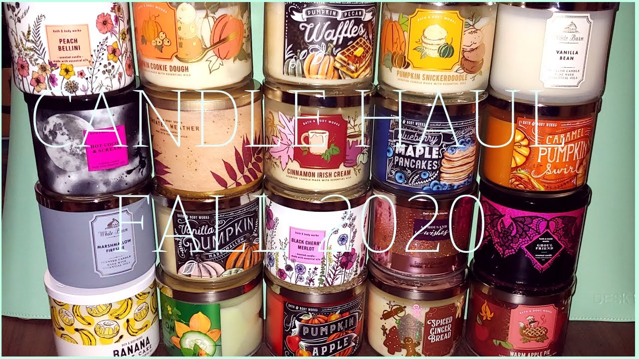 Collective Candle Haul ▌Bath & Body Works Fall 2020 #candlehaul #bathandbodyworks #fallhaul #fall