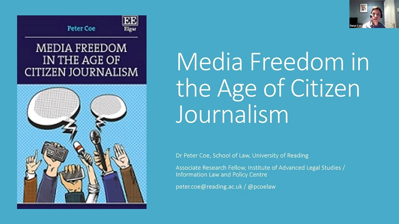 Media Freedom in the Age of Citizen Journalism: CIPIL Evening Webinar