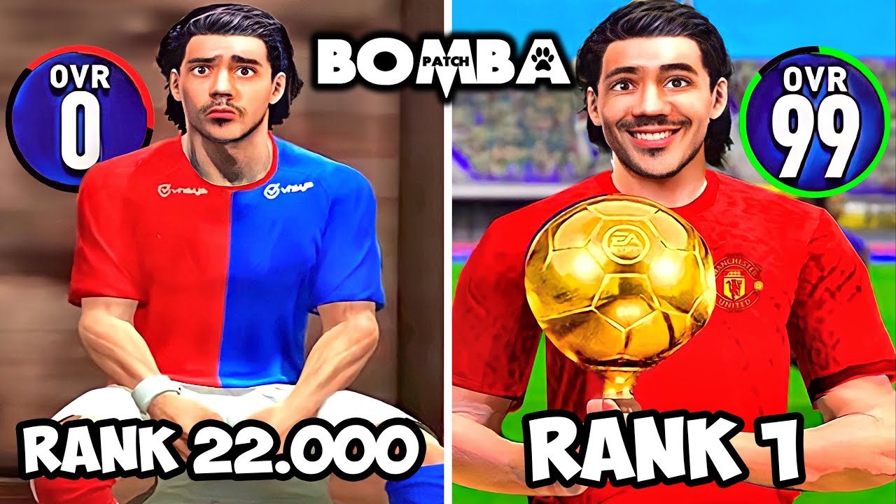 Eu Me Tornei o MELHOR Jogador do Mundo.. no BOMBA PATCH