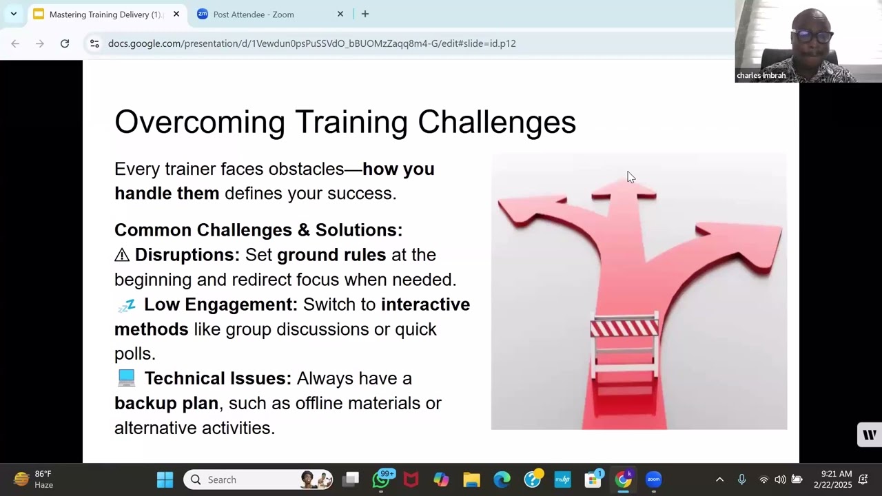 Mastering the Art of Training Delivery