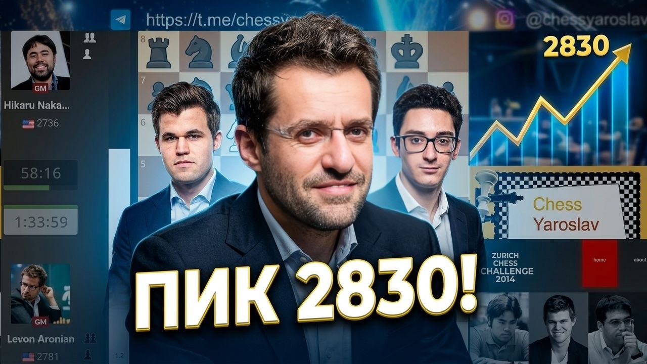 Исторический Рекорд Ароняна! Как Это Было?