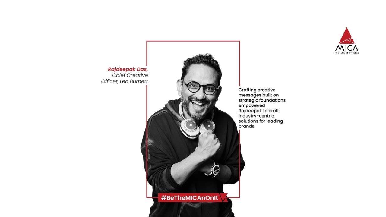#BeTheMICAnOnIt x Rajdeepak Das | MICA Admissions Open 2024 | MICA, Ahmedabad