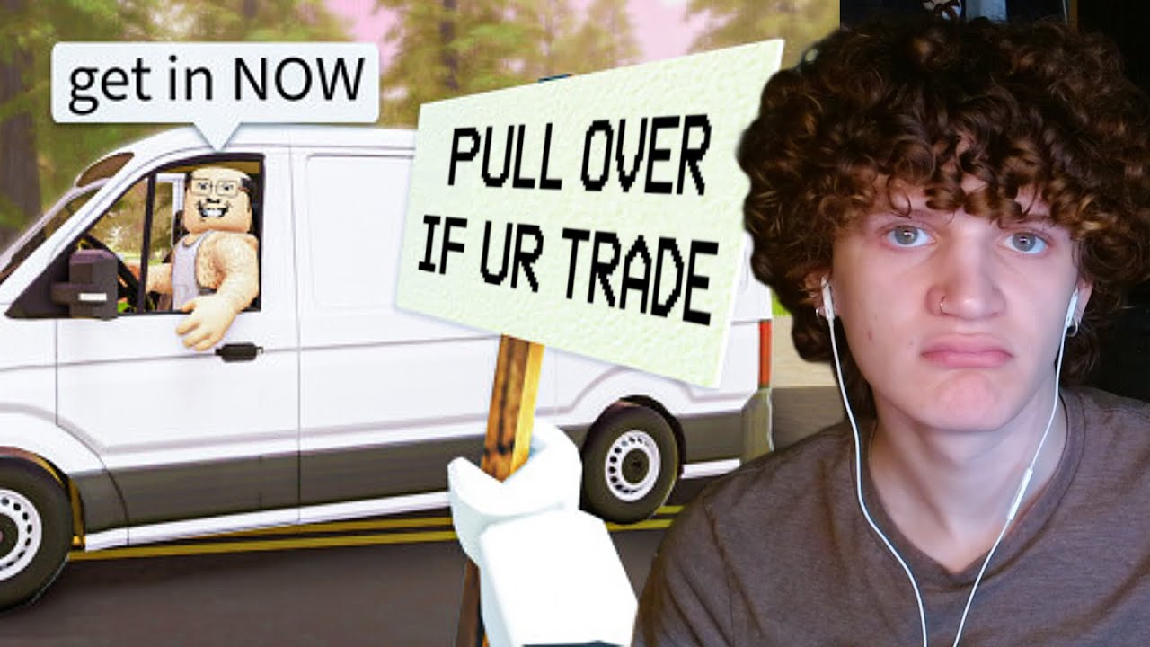 HITCH HIKING in roblox...