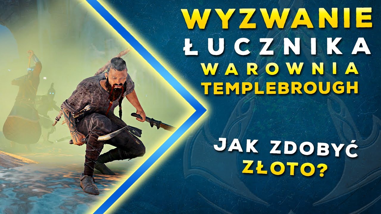 Wyzwanie łucznika Warownia Templebrough | Jak zdobyć złoto? | Poradnik Assassin's Creed Valhalla