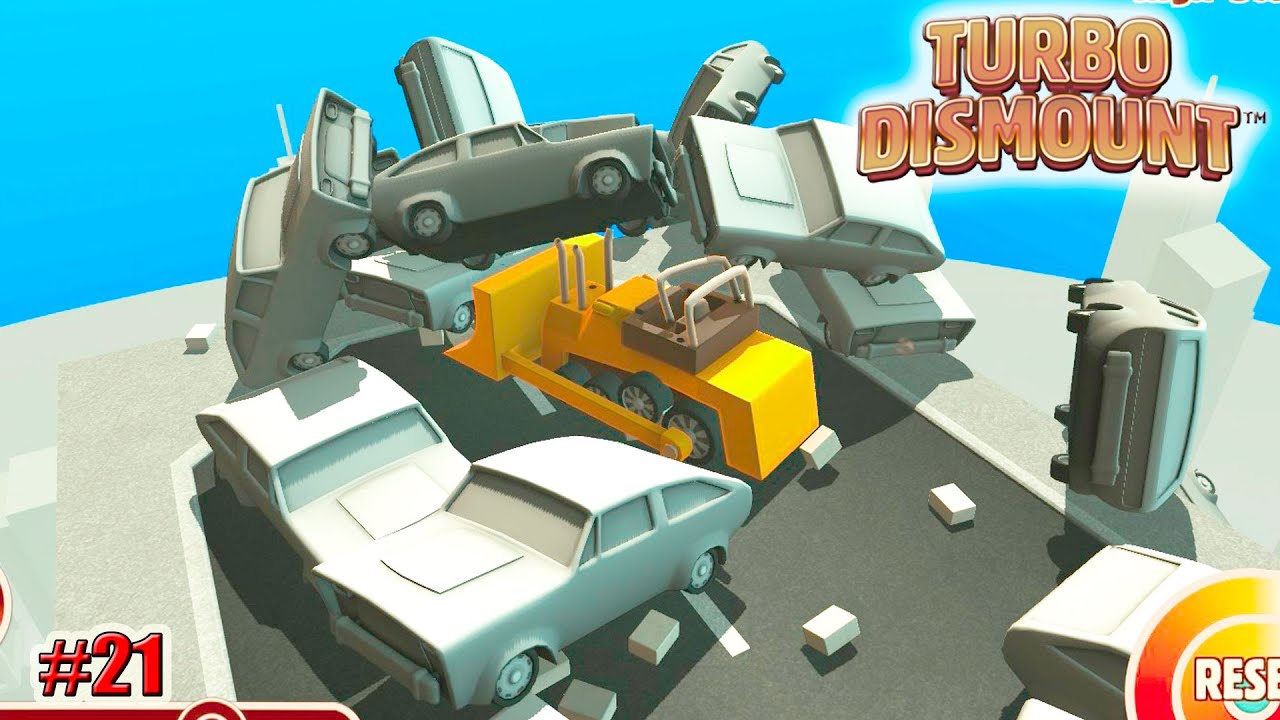 Turbo Dismount прохождение ПРОБКИ НА ДОРОГЕ(21 серия)