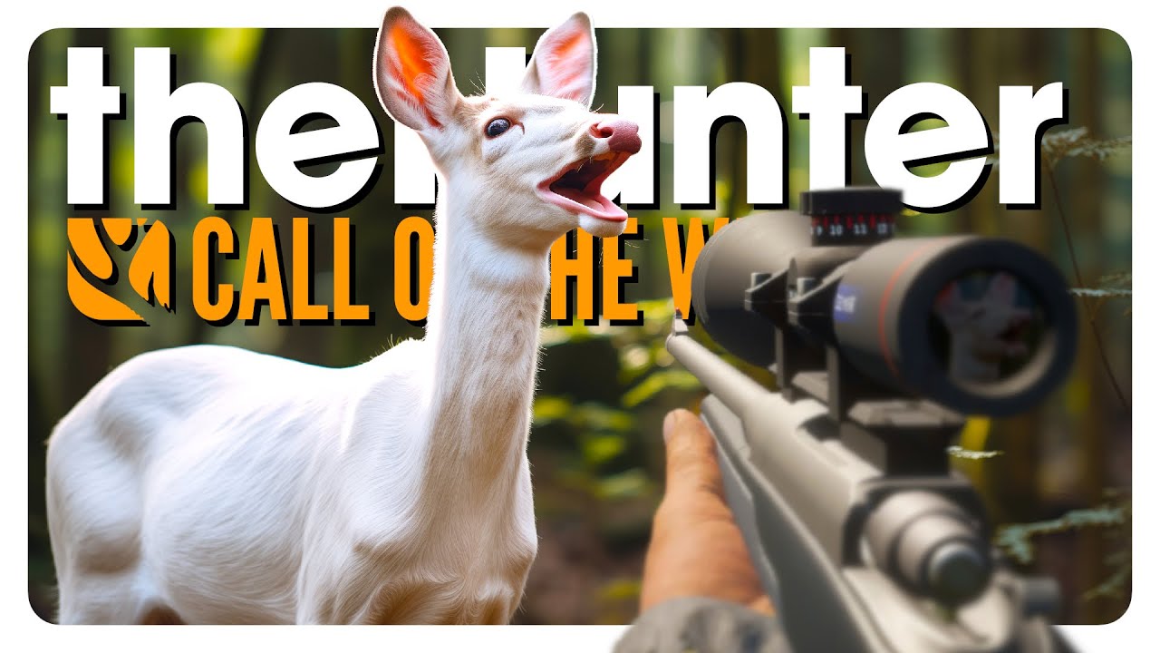 I found an ALBINO whitetail on Layton Lakes! | theHunter: Call of the Wild