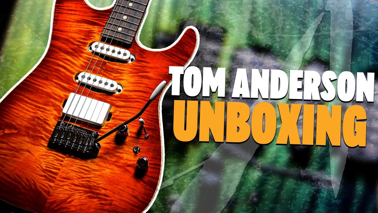 Unboxing 10 Stunning Tom Anderson Guitars – UK Exclusive!