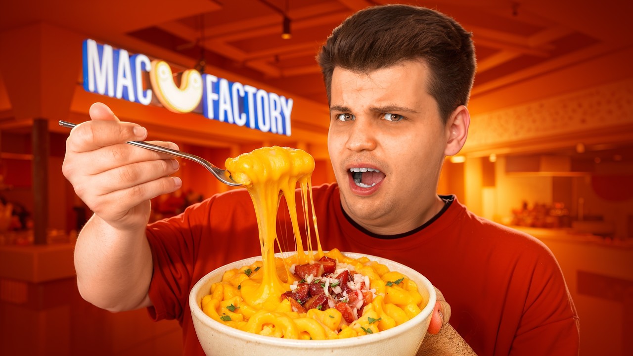 ЭТО САМЫЙ СЫРНЫЙ MAC&CHEESE! ВСЕ МЕНЮ MacFactory!