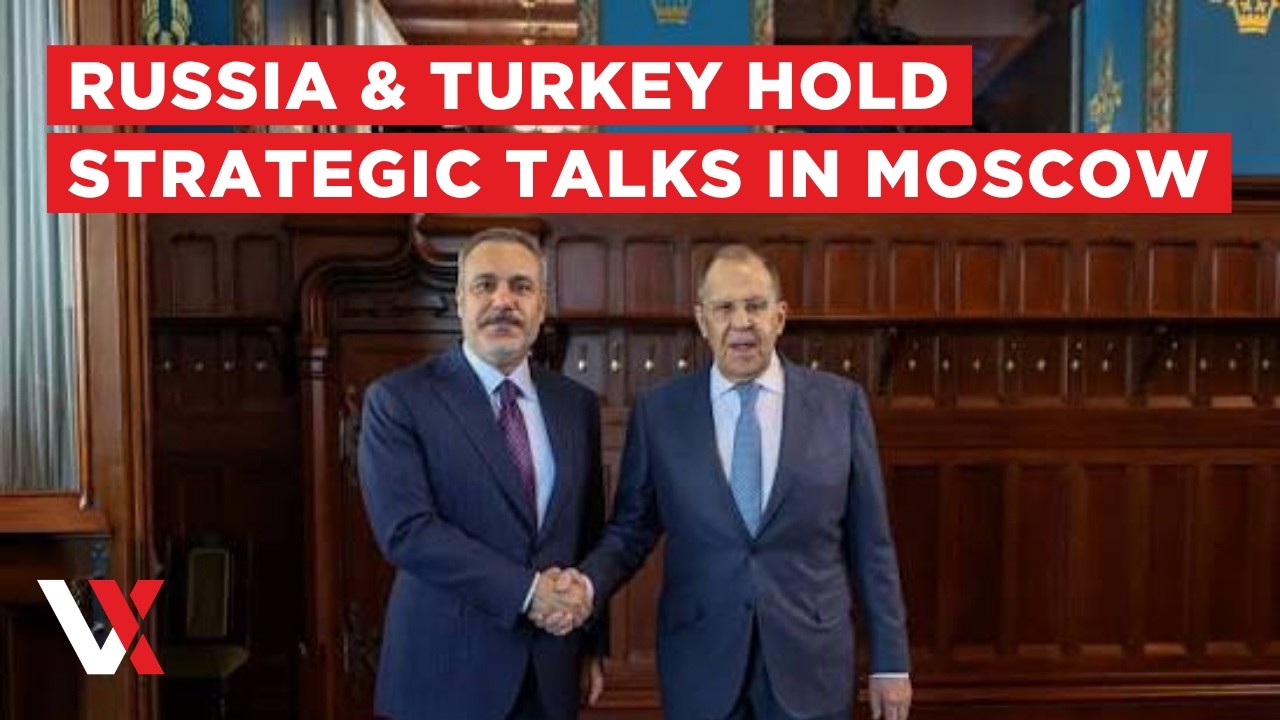 LIVE | Lavrov And Turkish FM Hakan Fidan Hold Key Talks In Moscow | VERTEX