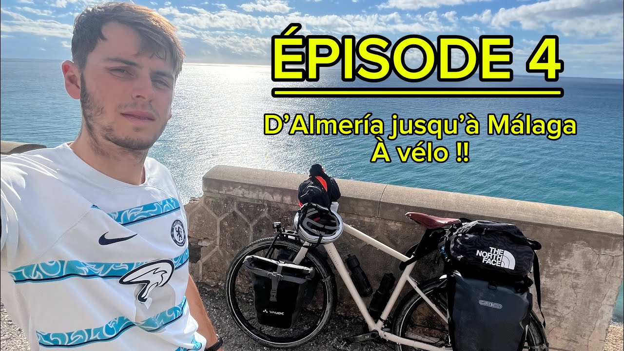 Orage entre Almería et Malaga ! Cyclotourisme en Espagne.
