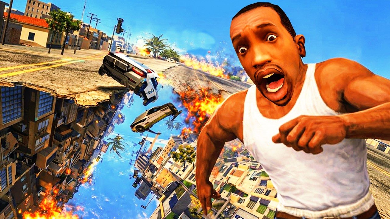 Esse mod BUGOU COMPLETAMENTE o GTA San Andreas! *IMPOSSÍVEL JOGAR ASSIM*
