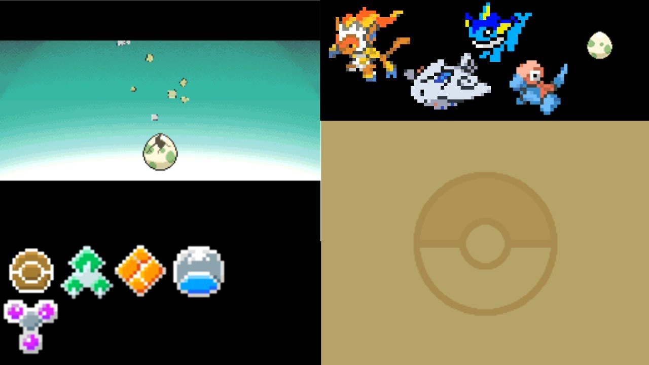 Facciamo schiudere l'uovo! Pokémon Platino All Given Ep36