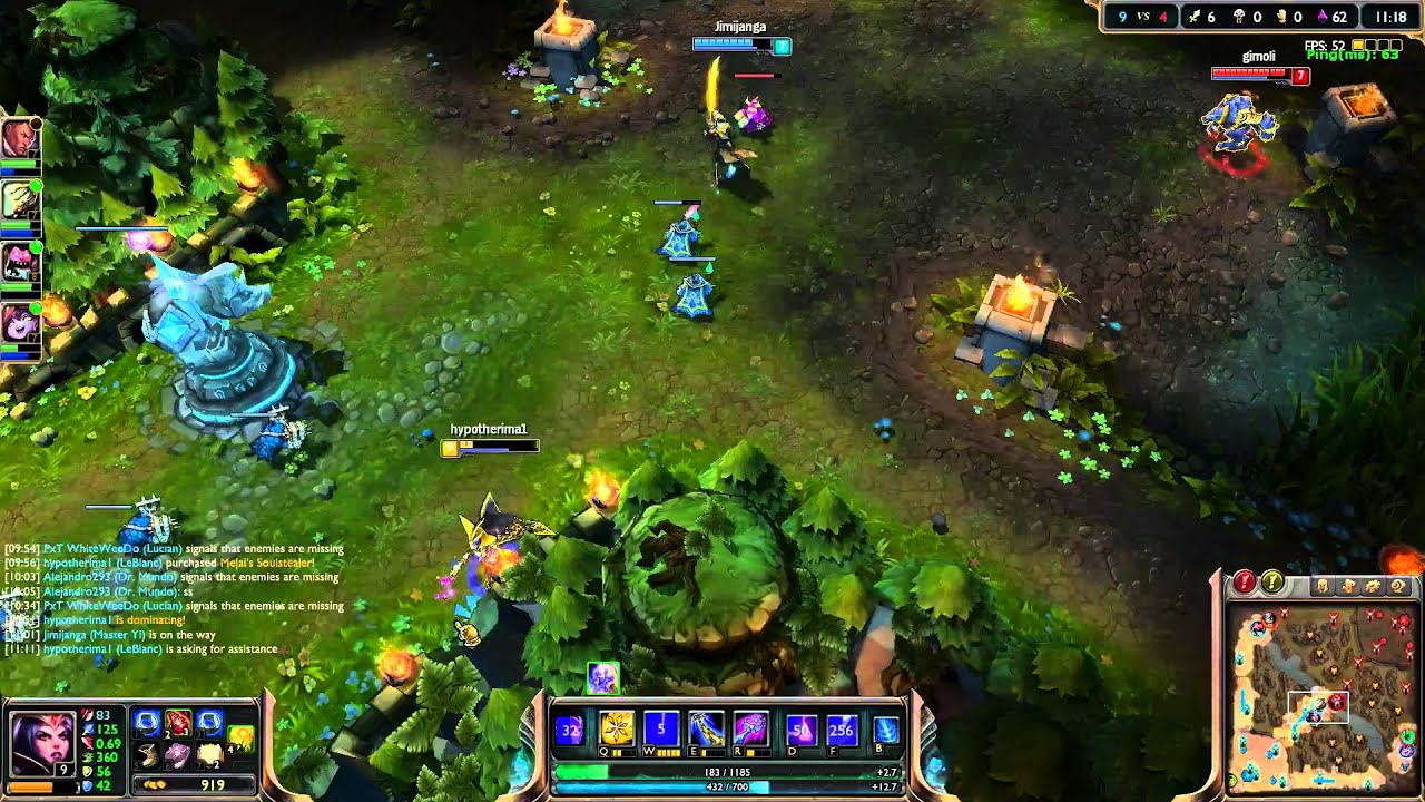 Ranked 12/1/6 Leblanc vs Teemo mid