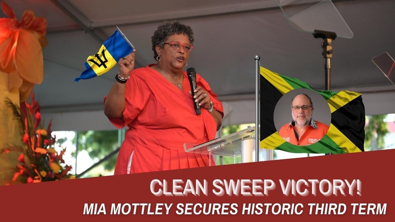 Mia Mottley Makes History! BLP Sweeps ALL 30 Seats in Barbados 🇧🇧🔥