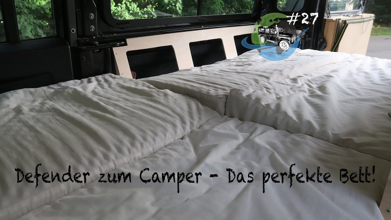 Land Rover Defender - Das perfekte Bett! - Adventuremobil #27 - Defender zum Camper